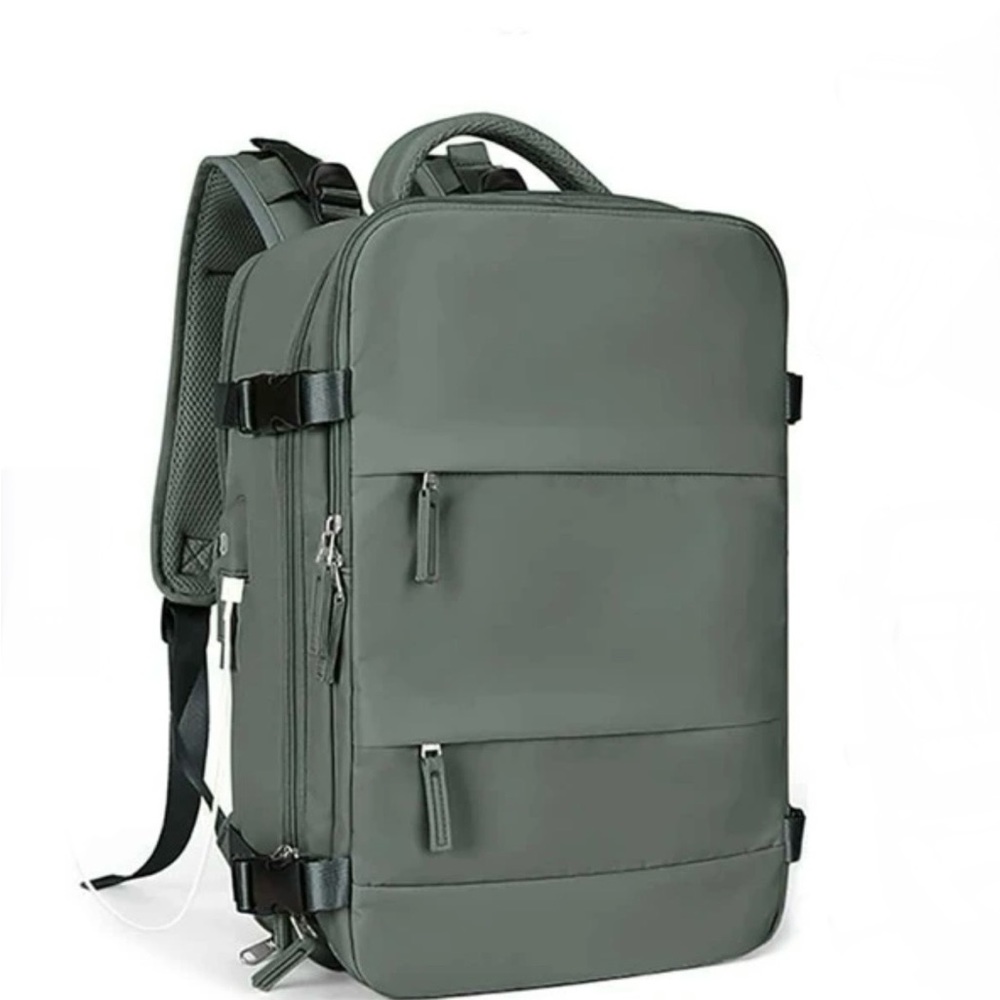 NEW Inflight Airline CarryOn Large Zip-Open Expandable Weekender Travel Backpack